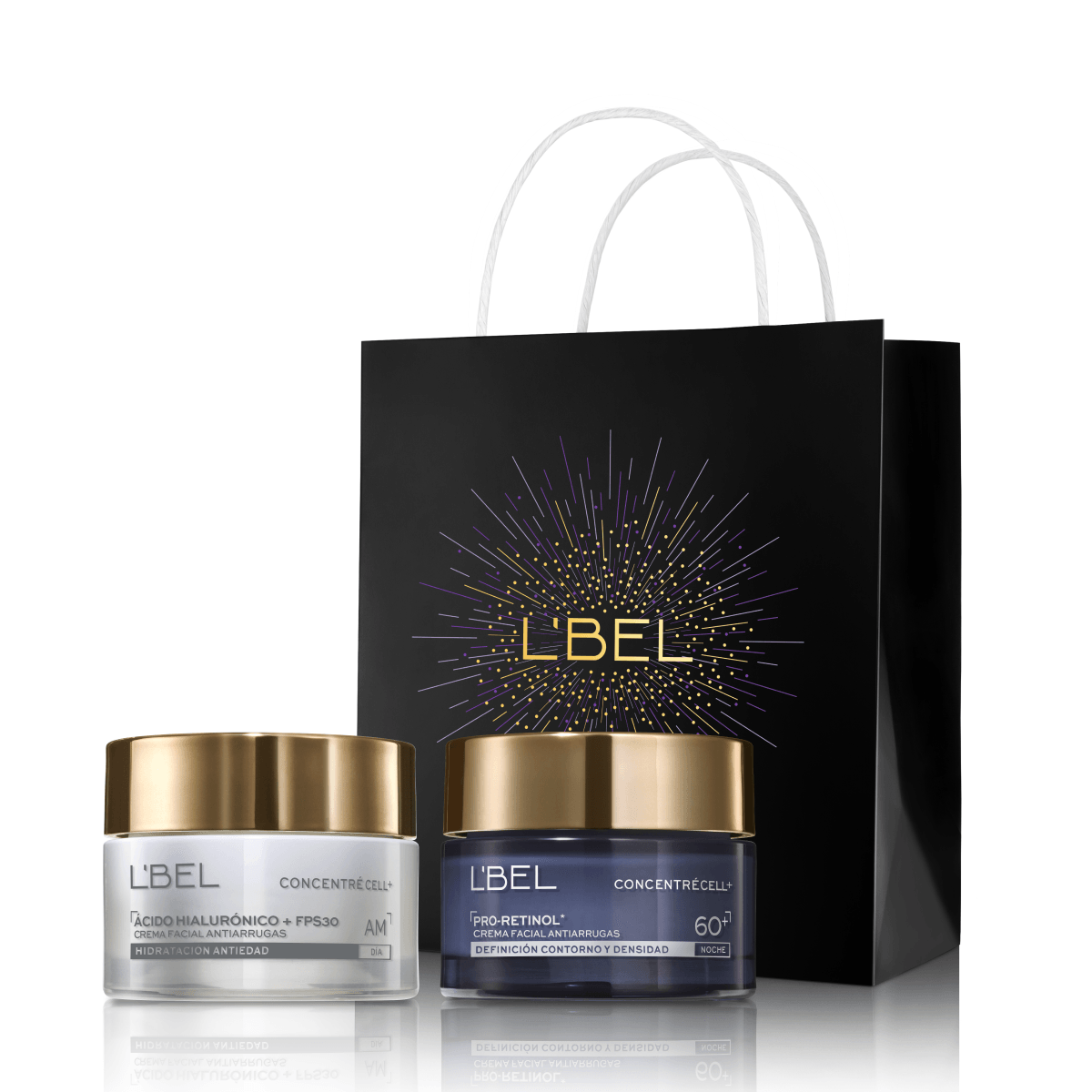 Set Cremas Faciales Concentré Cell Edad 60+ Día + Noche