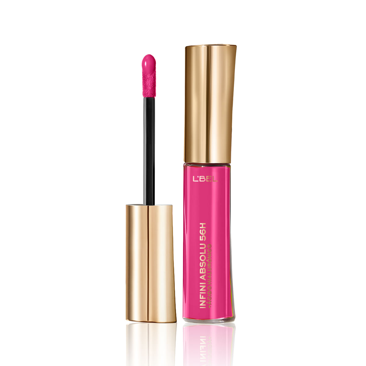 Labial líquido Infini Absolu · Color: Fucsia Flamingo