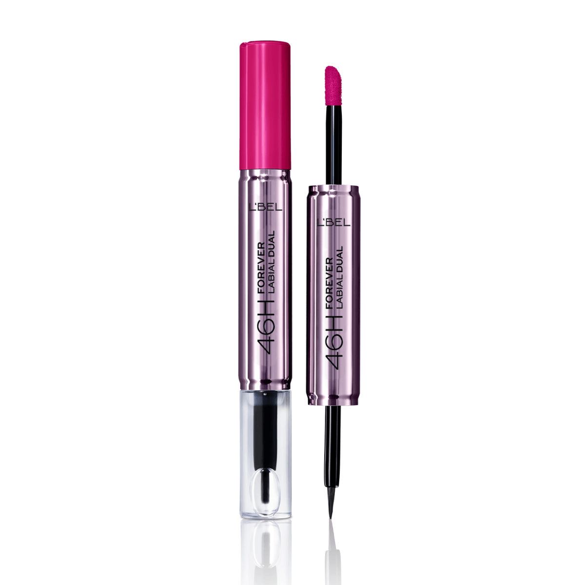 Labial doble uso Forever Dual · Color: Rosa Mexicano