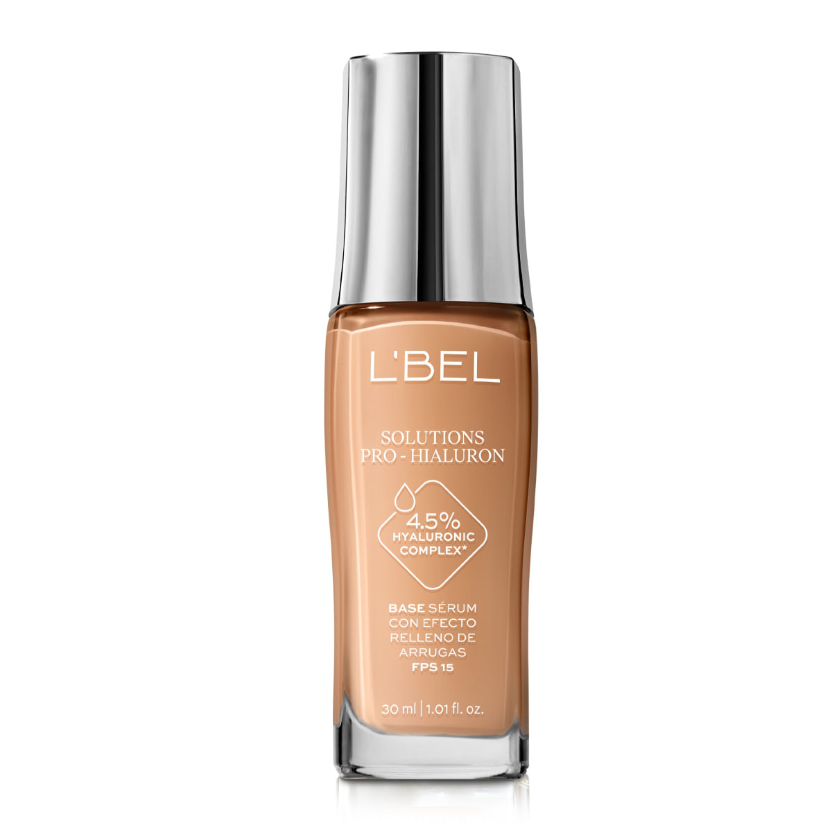 Base serum con ácido hialurónico Solutions Pro-Hialuron 30 ml · Color: Almendra 230-N