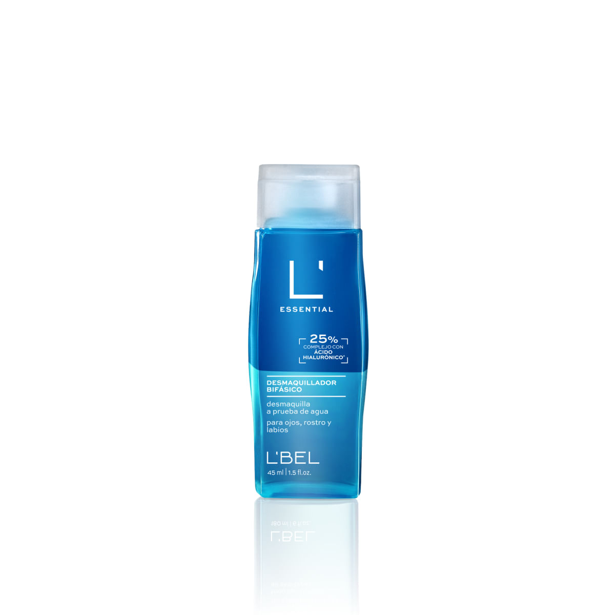 Loción Desmaquillante Bifásica Remueve Maquillaje Prueba de Agua 45 ml.