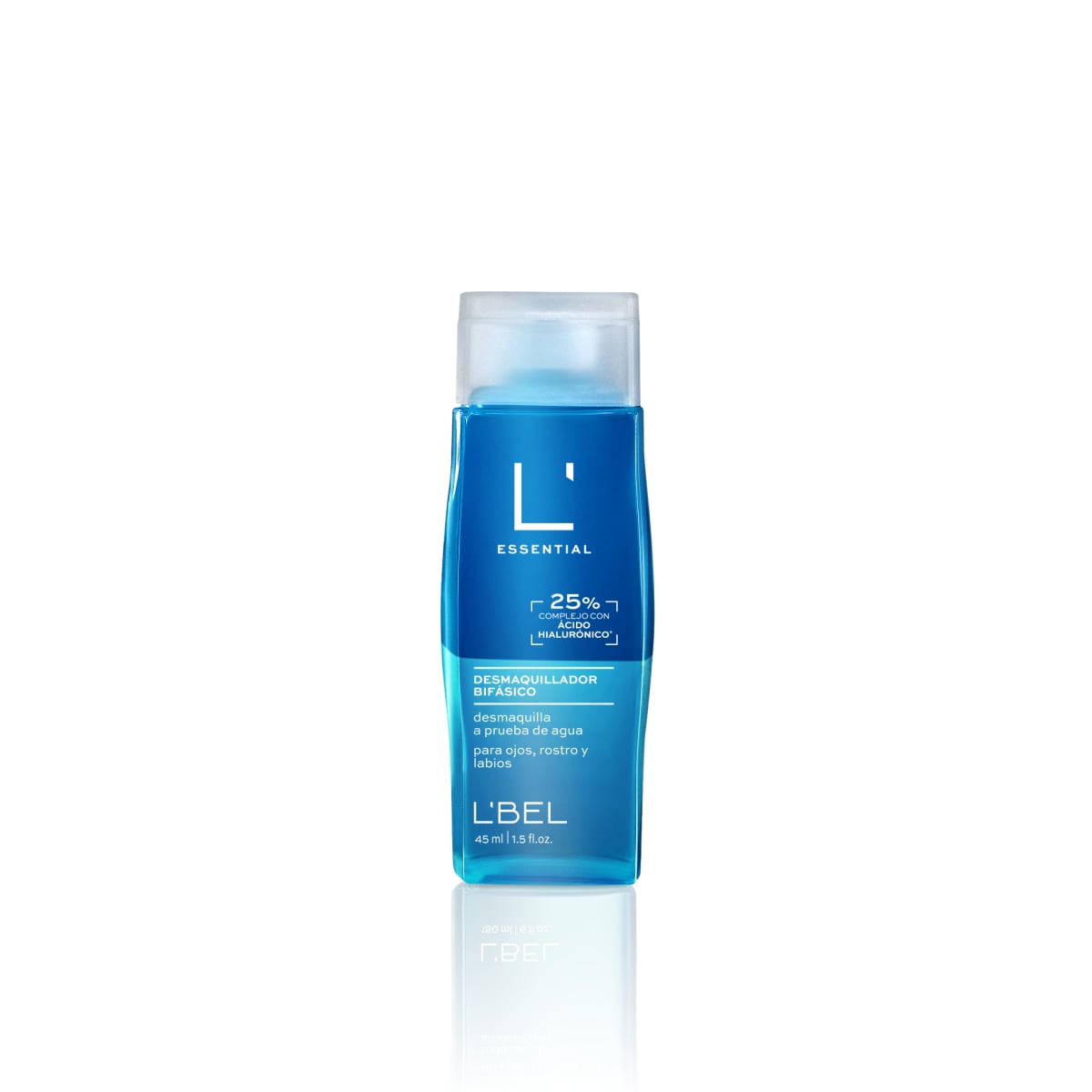 Loción Desmaquillante Bifásica Remueve Maquillaje Prueba de Agua 45 ml.