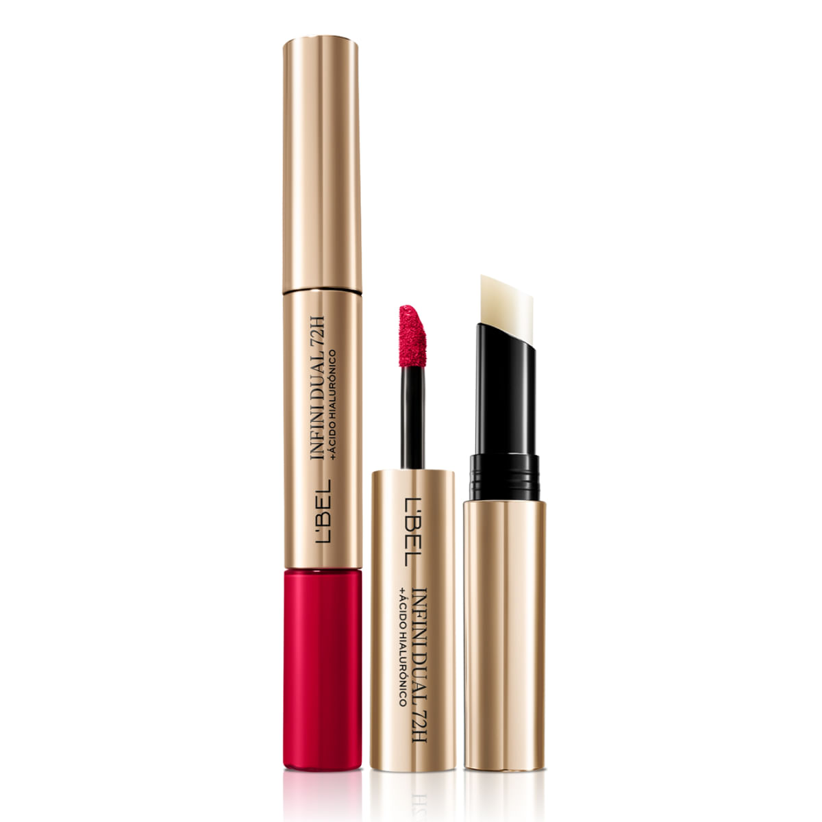 Labial triple poder Infini Dual · Color: Rouge Sauvage