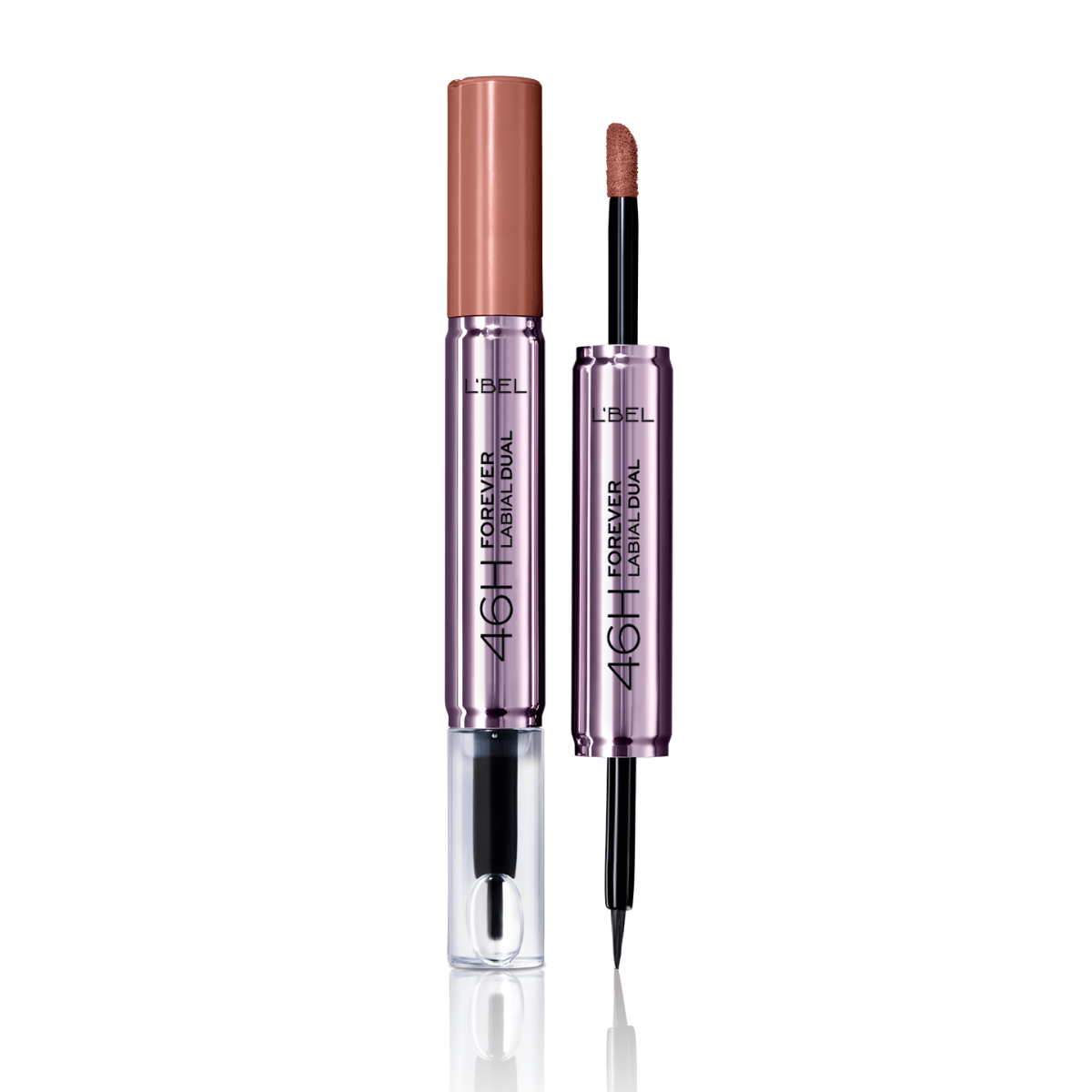 Labial doble uso Forever Dual · Color: Nude Parisien