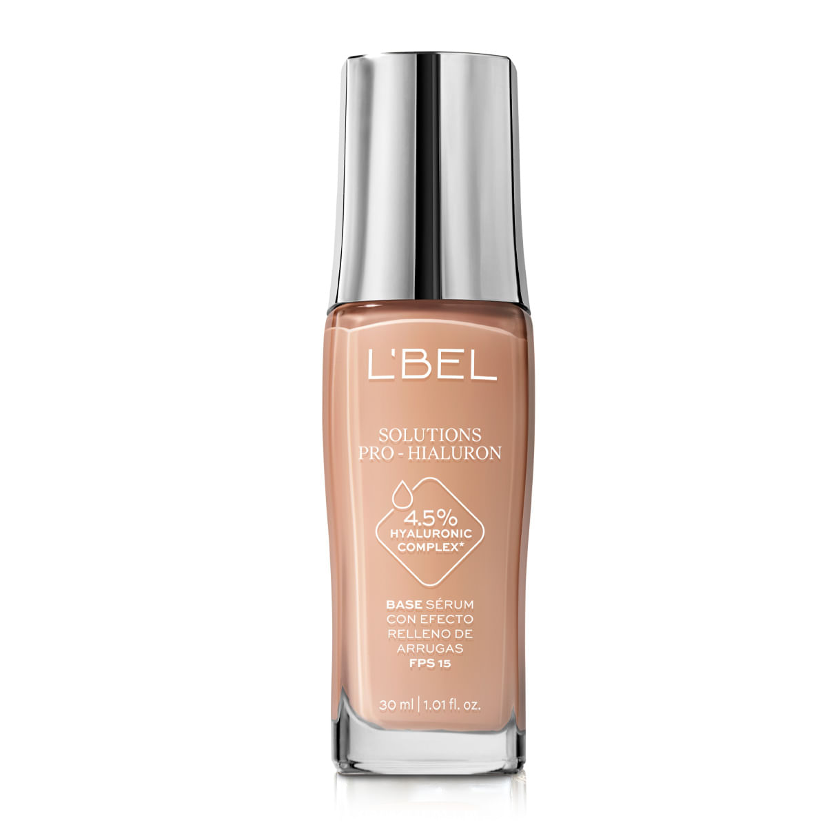 Base serum con ácido hialurónico Solutions Pro-Hialuron 30 ml · Color: Latte 180-F