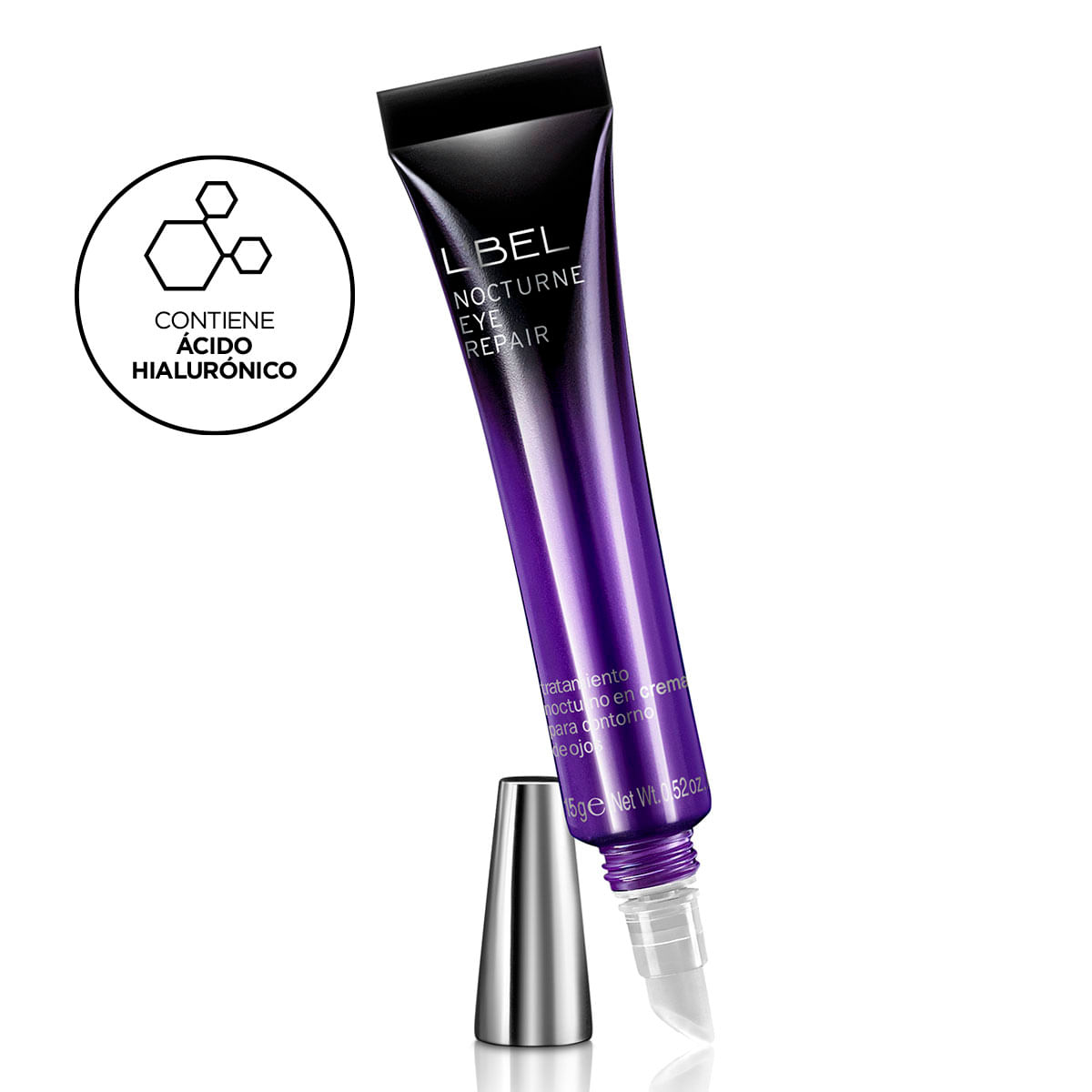 Nocturne Ojos crema para ojeras y contorno de ojos con ácido hialurónico 15 gr.