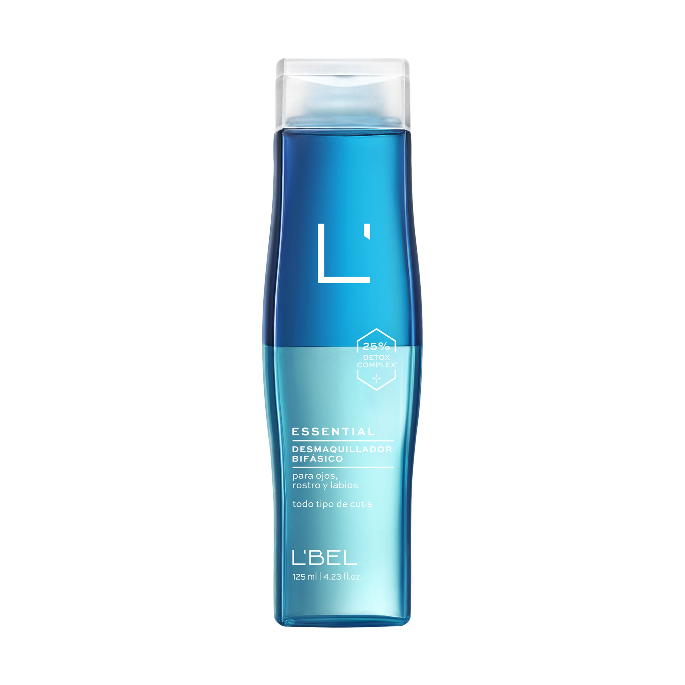 Loción Desmaquillante Bifásica Remueve Maquillaje a Prueba de Agua 125 ml