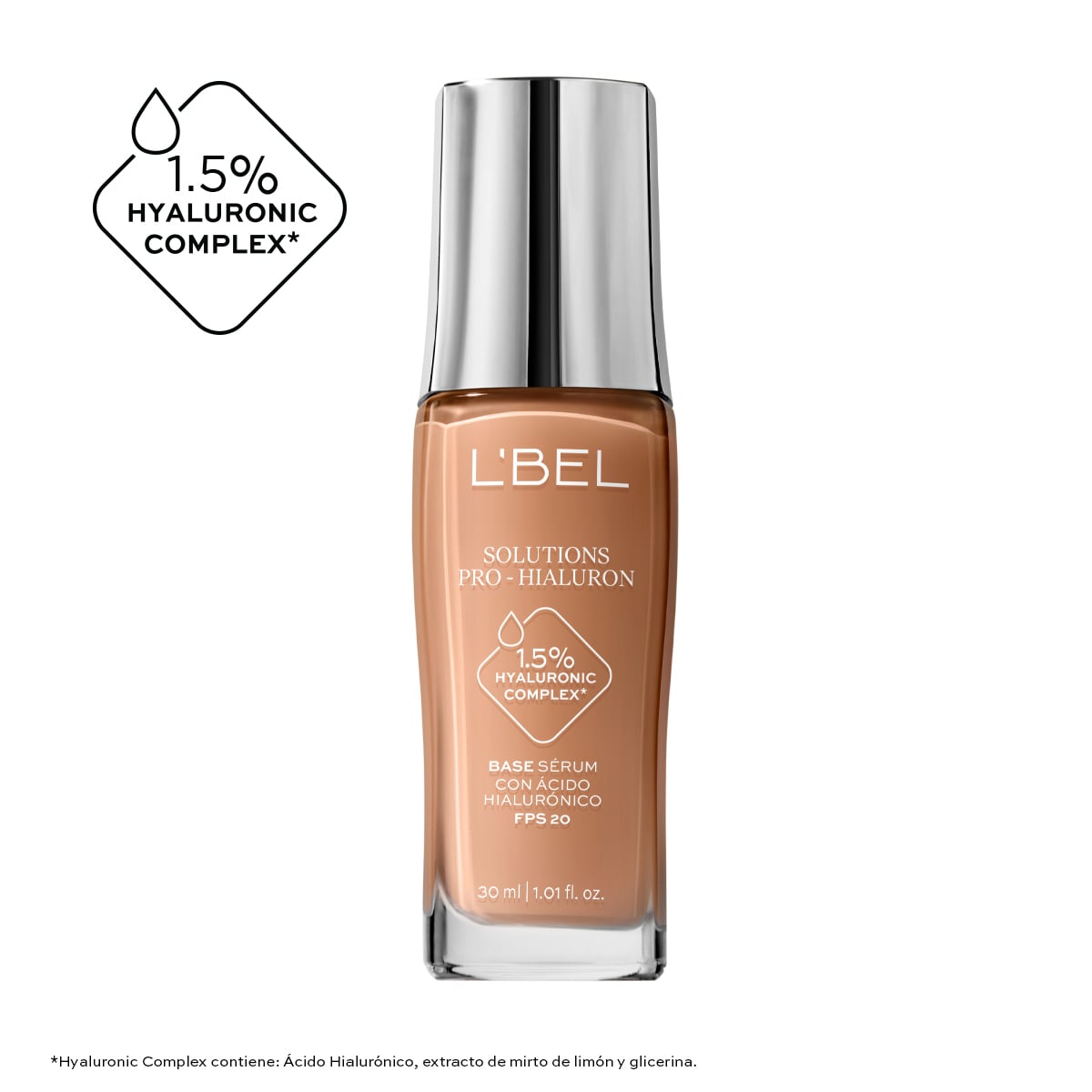 Base de Maquillaje Solutions Pro-Hialuron con Ácido Hialurónico 30ml. · Color: Capuccino 310-C