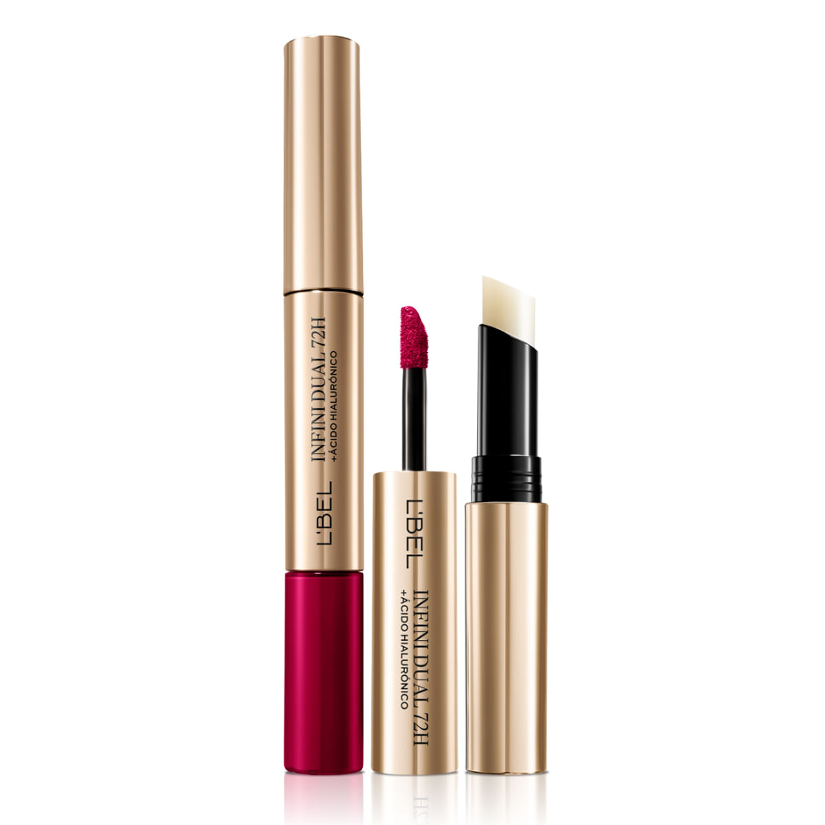 Labial triple poder Infini Dual · Color: Rouge Borgoña